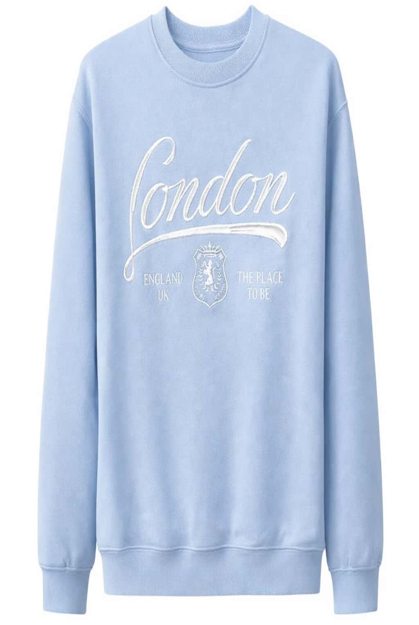 Sudadera suave bordados