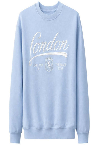 Sudadera suave bordados