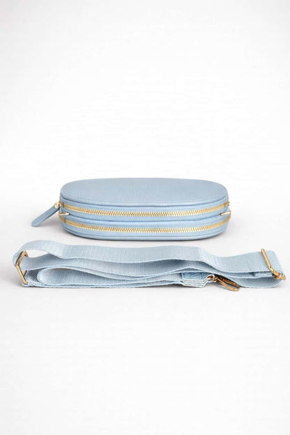 Bolso bandolera de forma redondeada