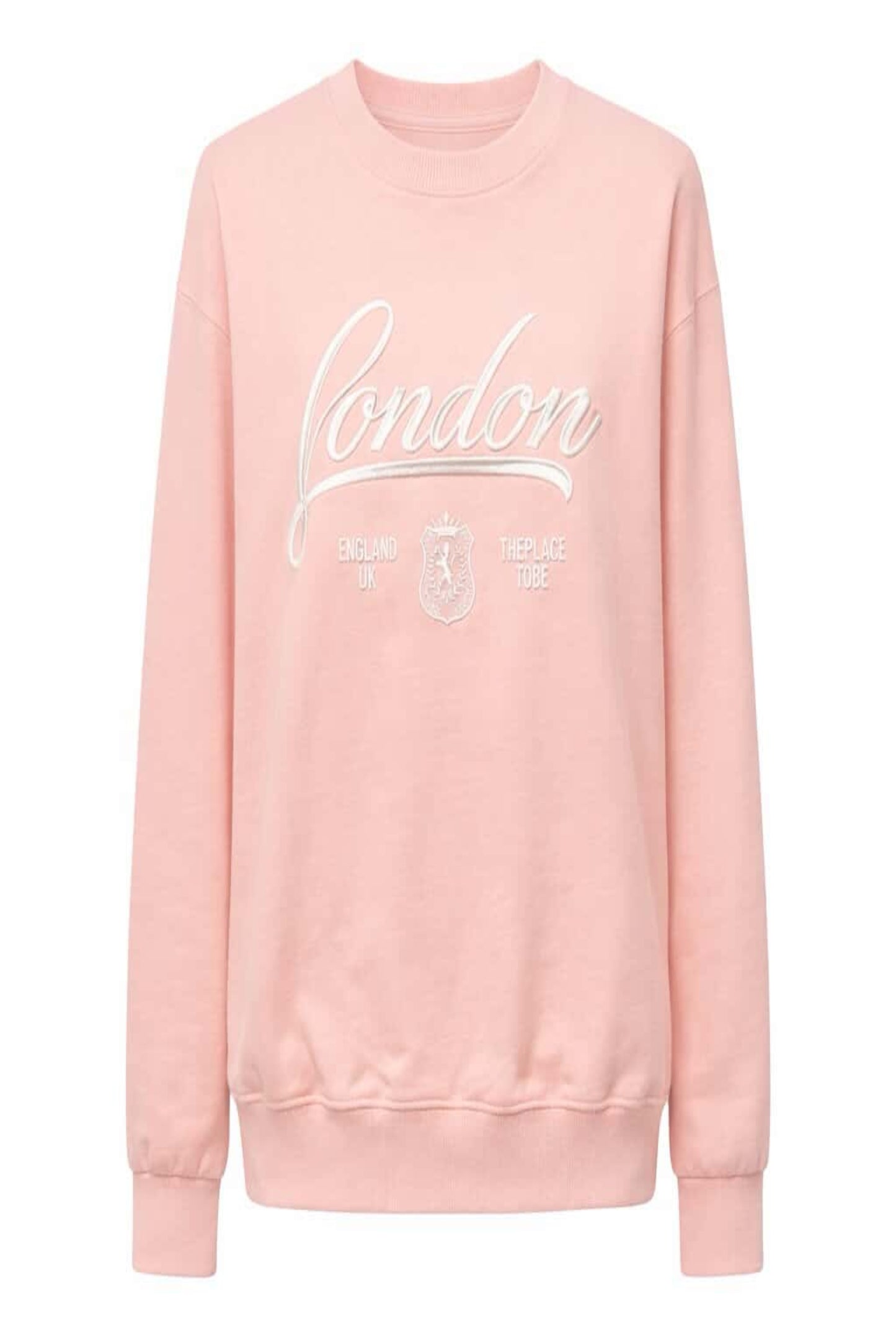 Sudadera suave bordados