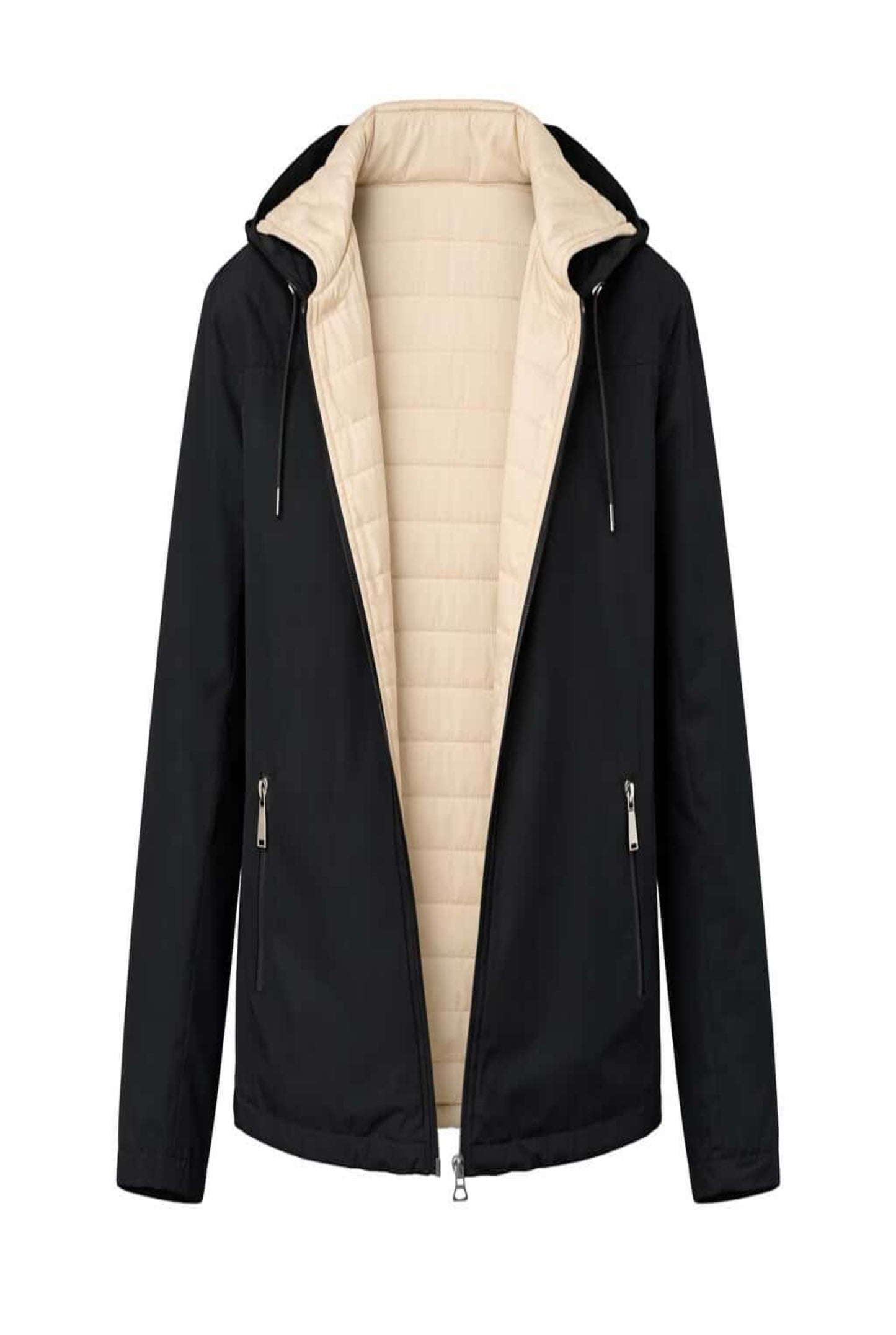 Chaqueta capucha reversible