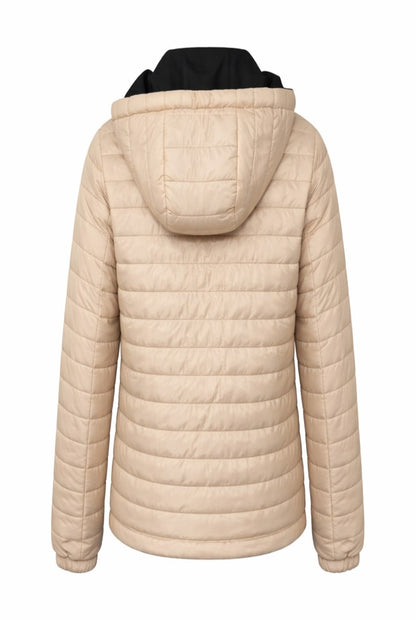 Chaqueta capucha reversible