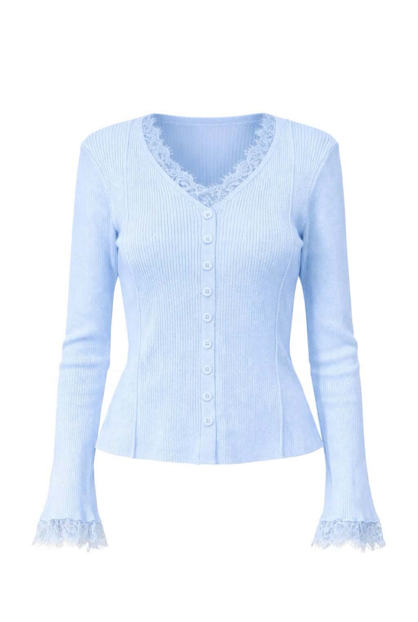 Top punto combinado encaje