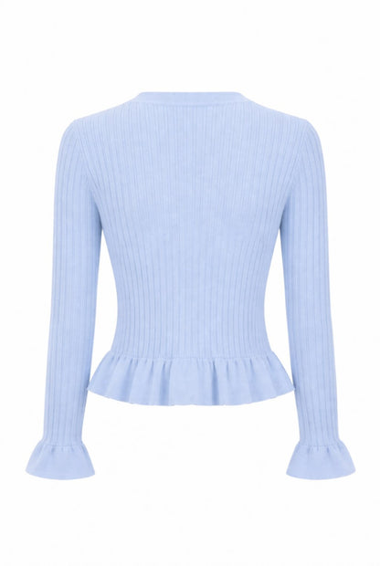 Top punto botones joya