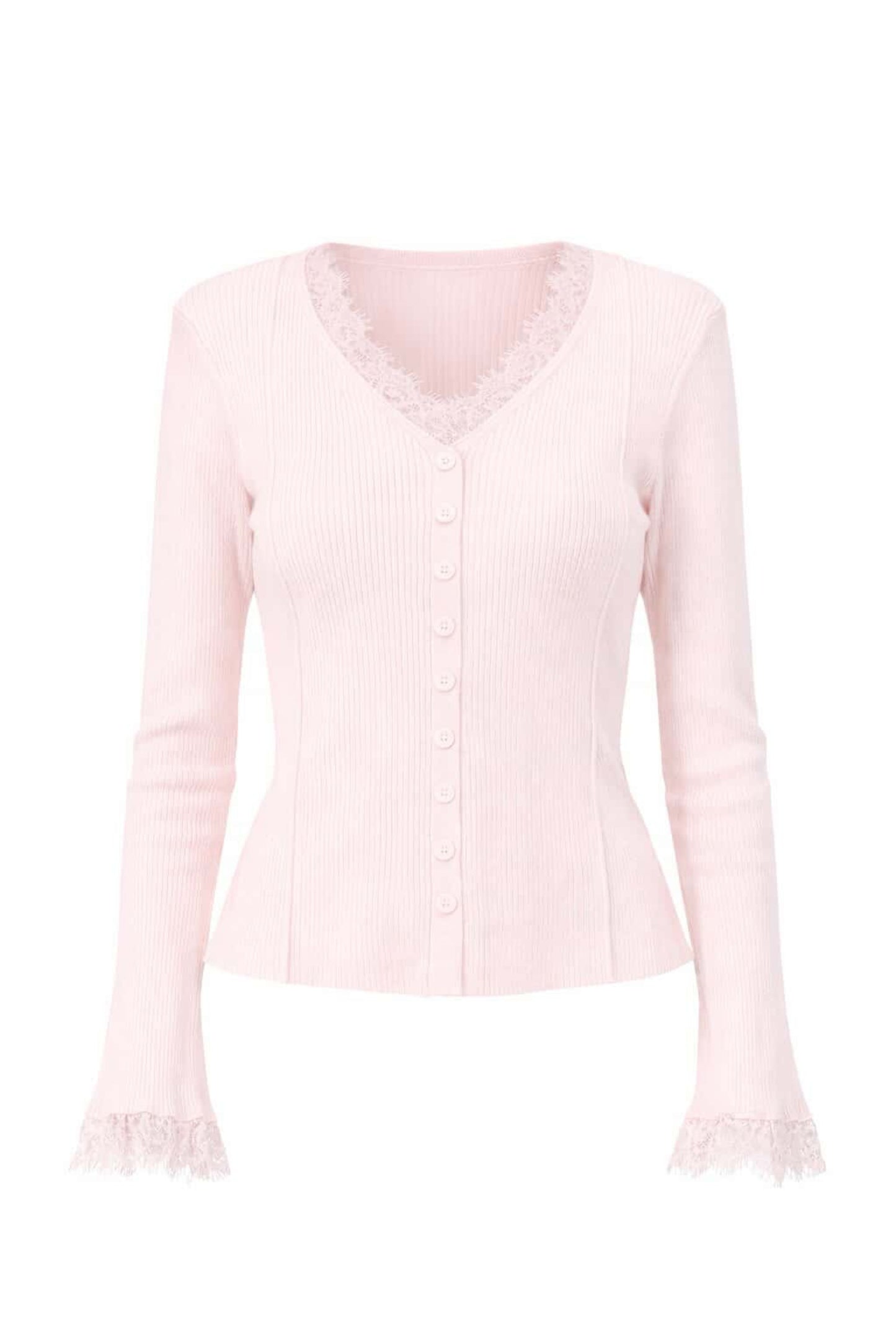 Top punto combinado encaje