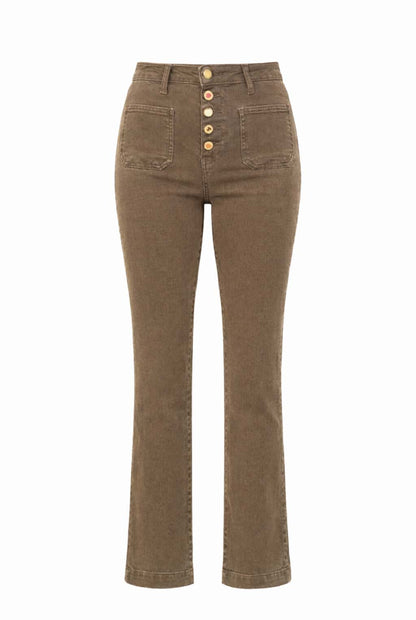 Jeans push up botones