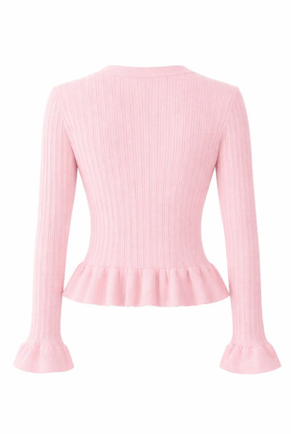 Top punto botones joya