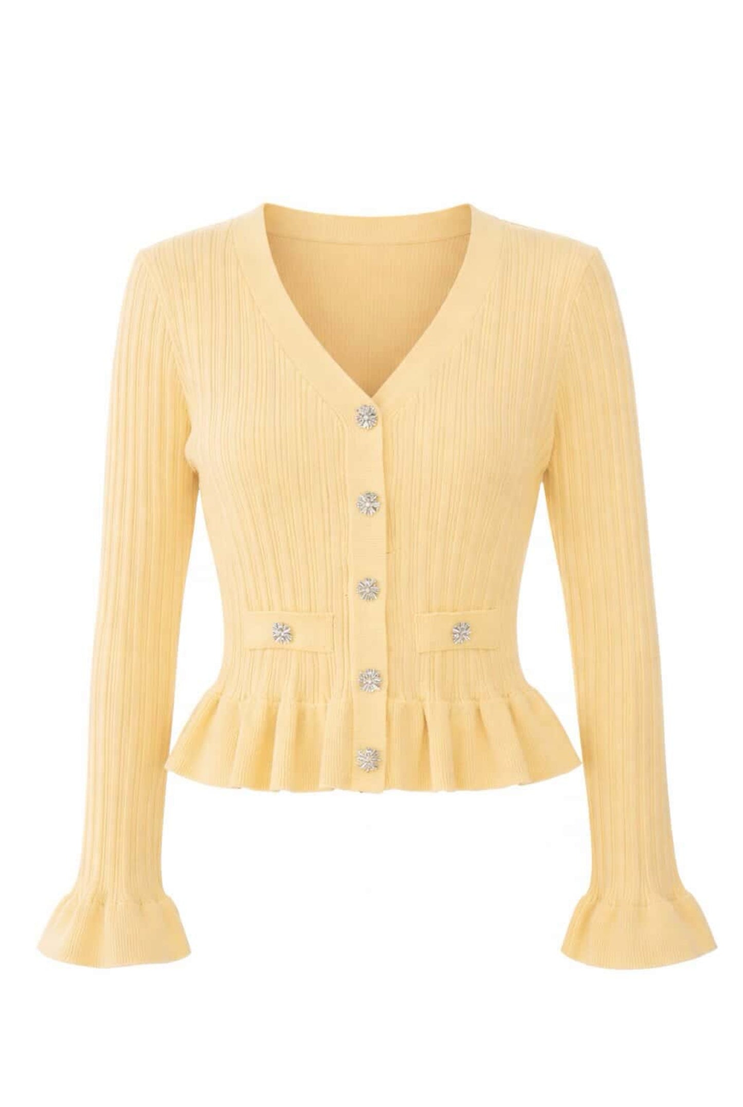 Top punto botones joya