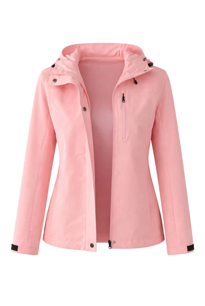 Chaqueta impermeable capucha