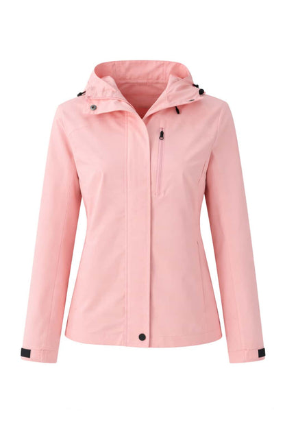 Chaqueta impermeable capucha