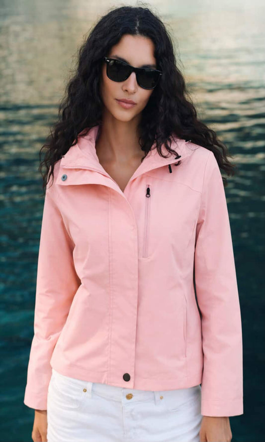 Chaqueta impermeable capucha