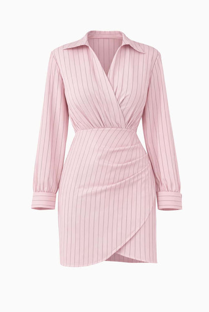 Vestido raya diplomática