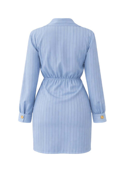 Vestido raya diplomática