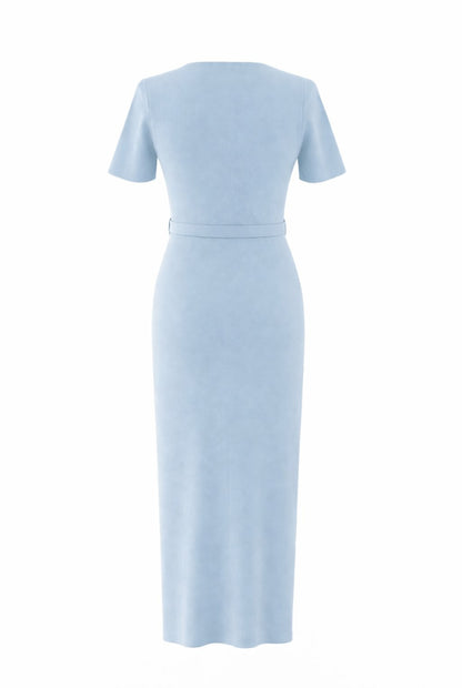 Vestido botones joya