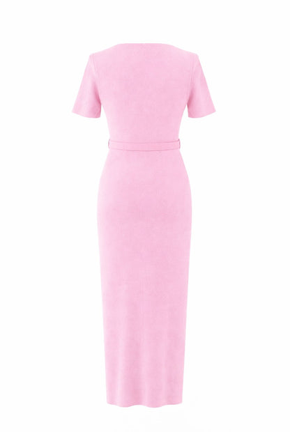 Vestido botones joya