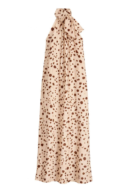 Vestido fluido halter
