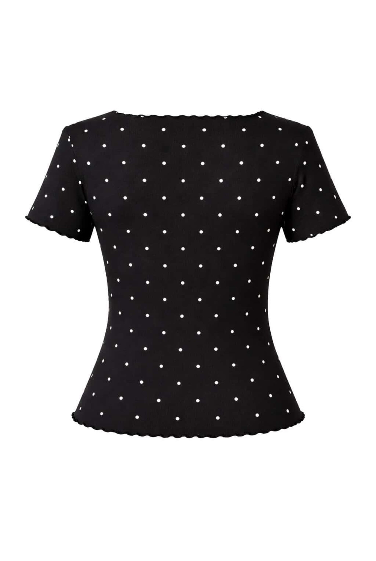 Camiseta punto lunares
