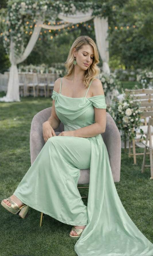 Vestido largo bustier