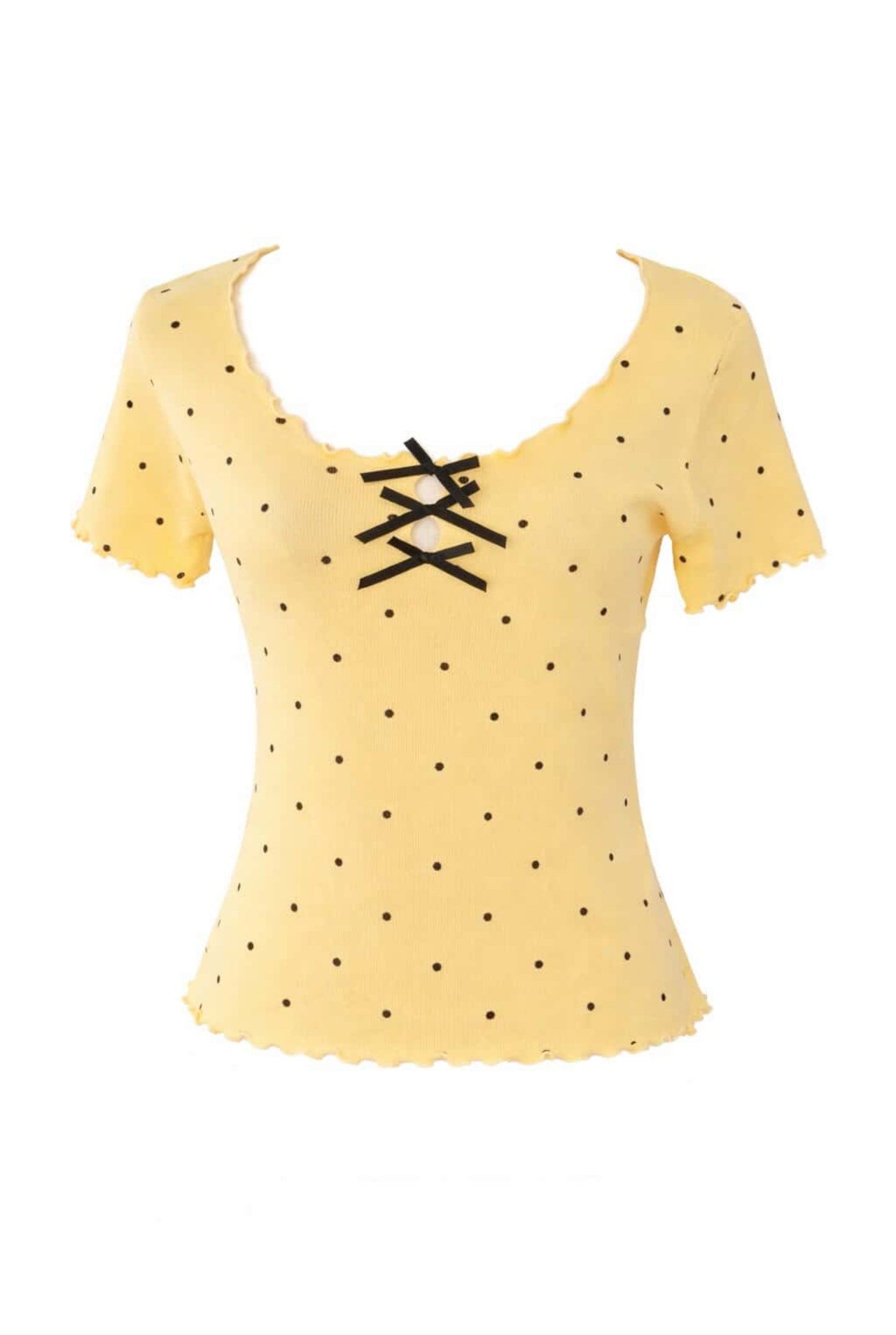 Camiseta punto lunares