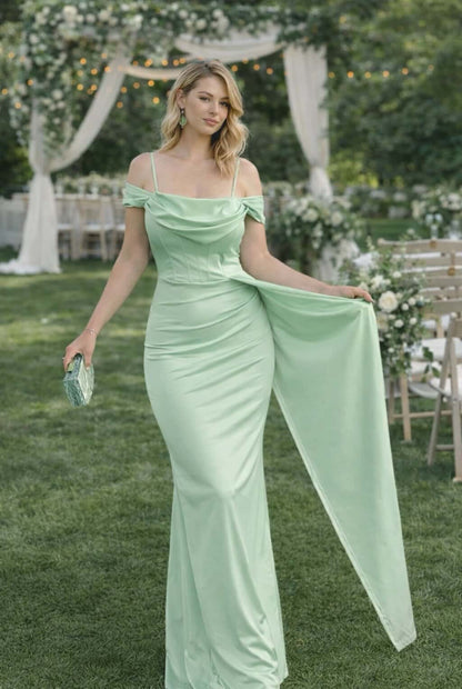 Vestido largo bustier