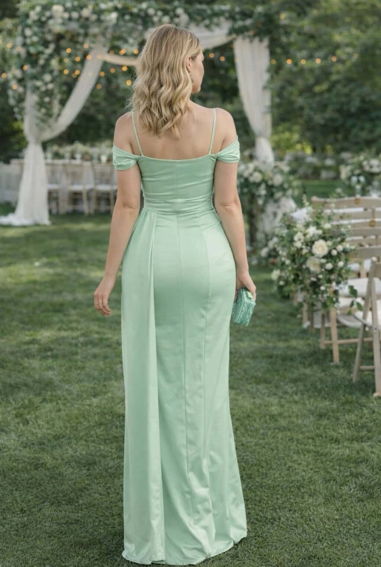 Vestido largo bustier