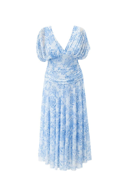 Vestido midi tul