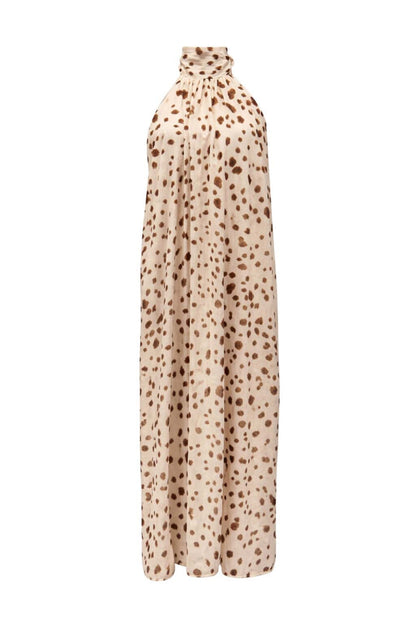 Vestido fluido halter