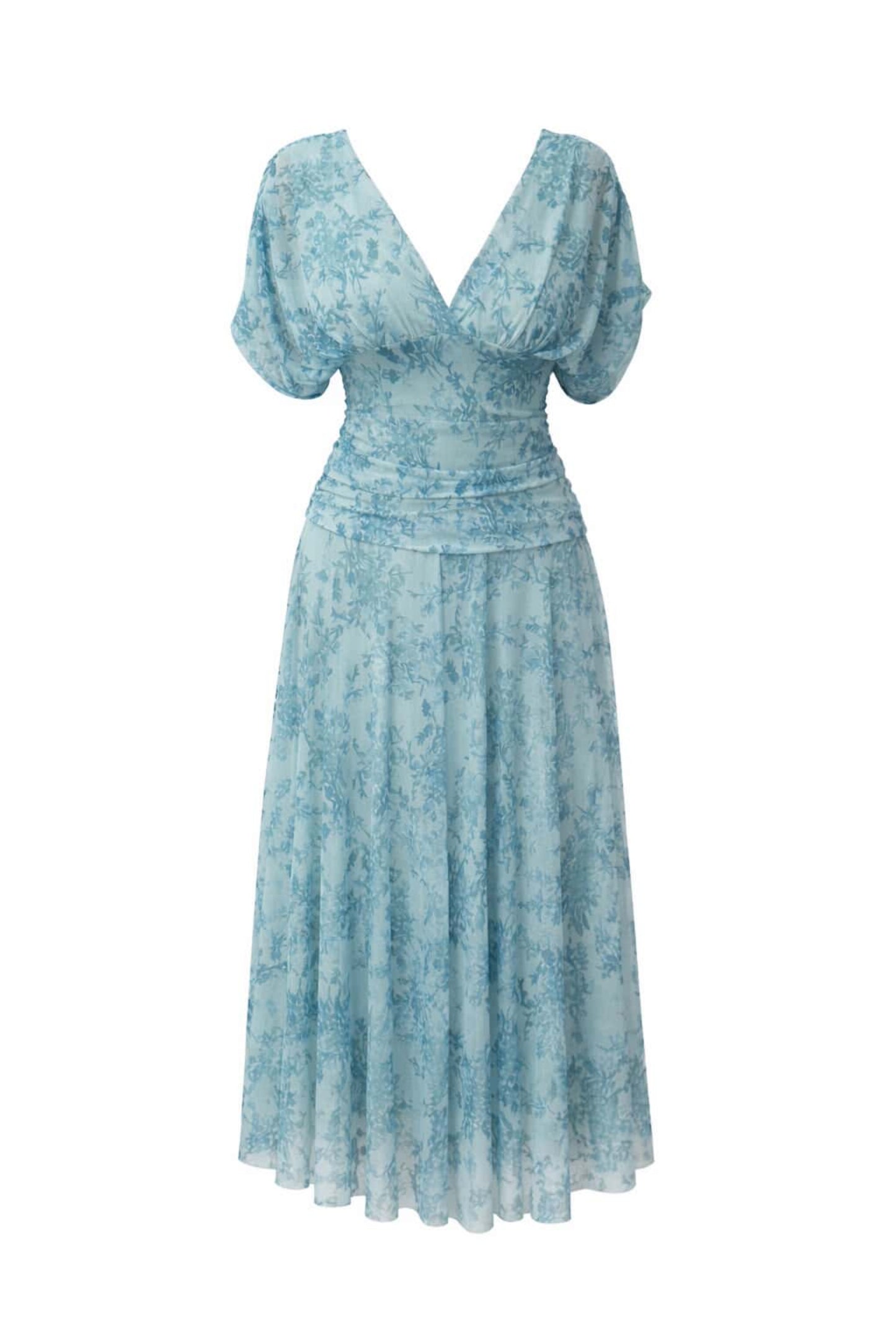 Vestido midi tul