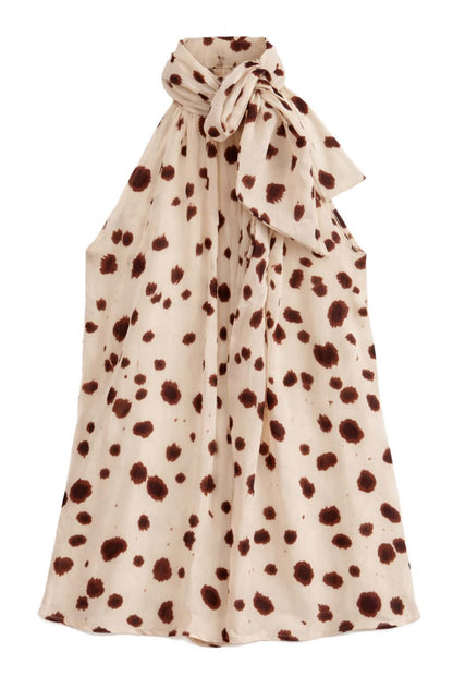 Vestido fluido halter