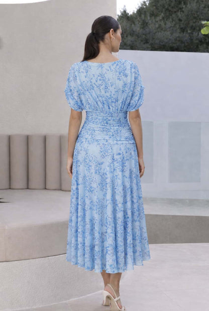Vestido midi tul