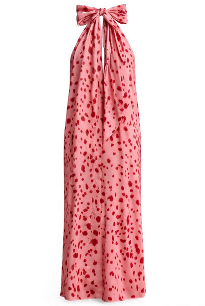 Vestido fluido halter