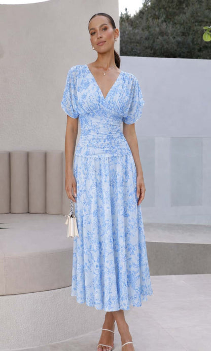 Vestido midi tul