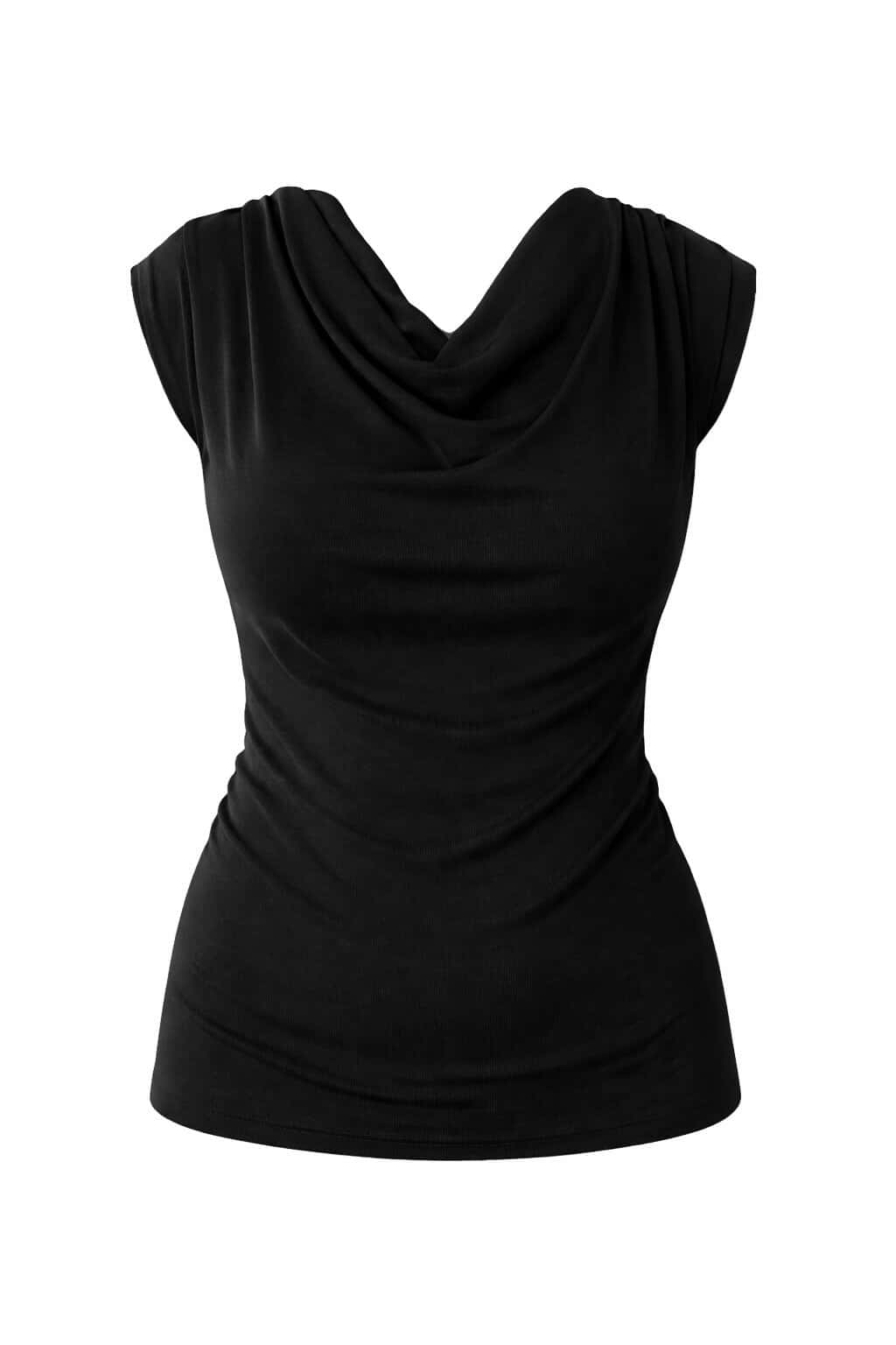 Top escote fluido