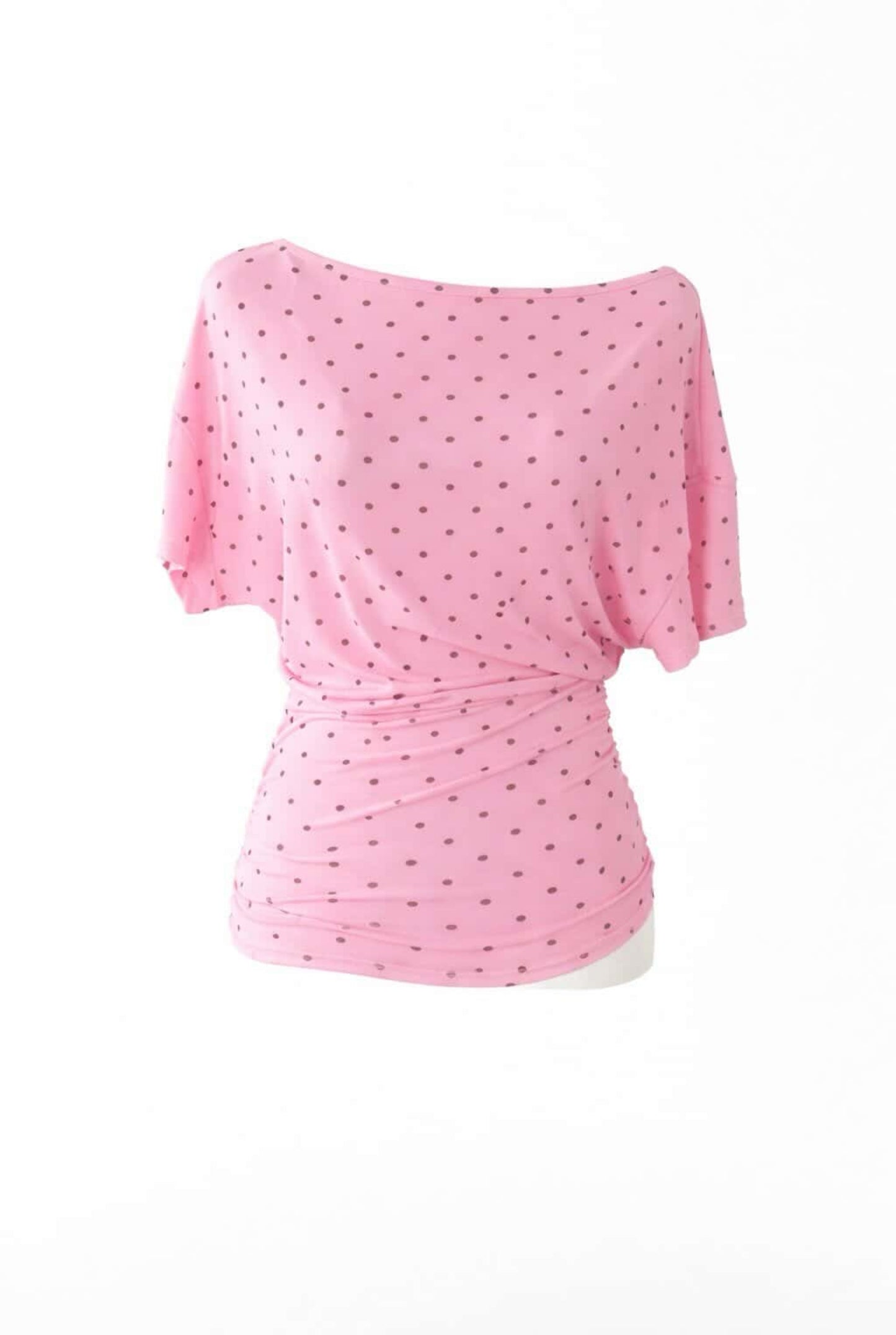 Camiseta fluida lunares