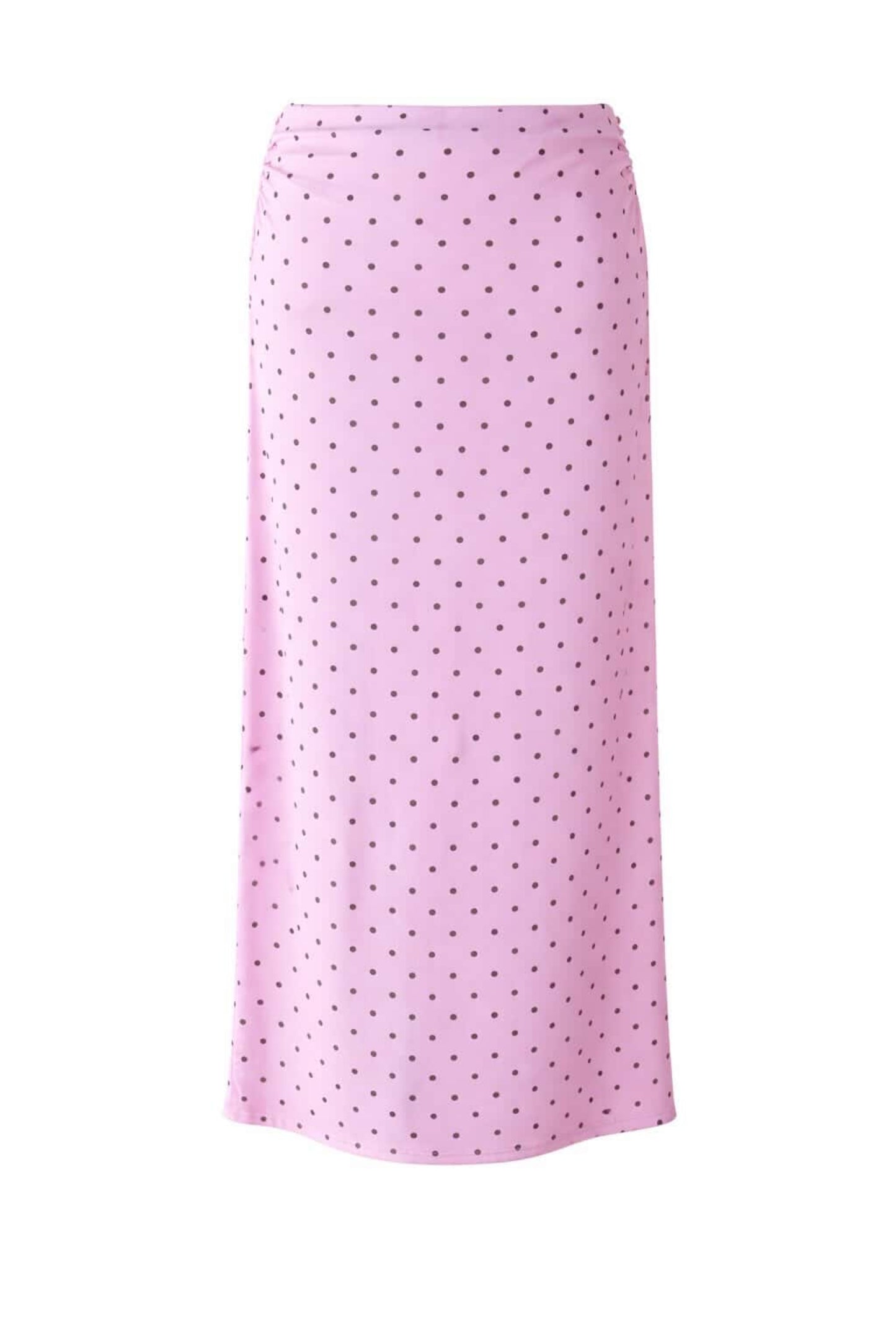 Falda midi lunares