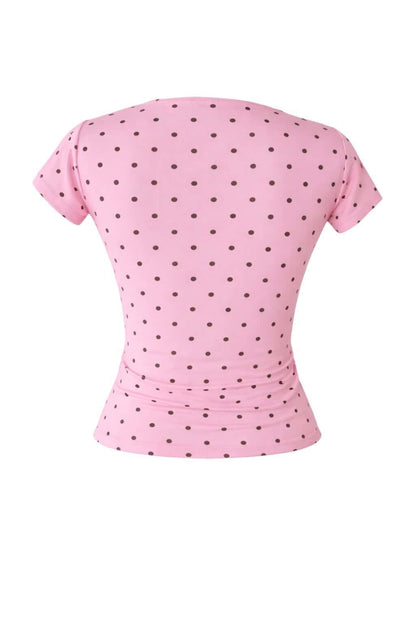 Camiseta lunares