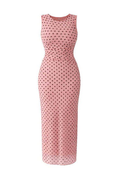 Vestido tul lunares
