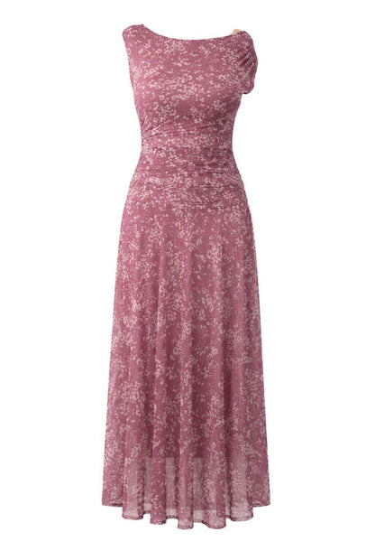 Vestido tul fluido