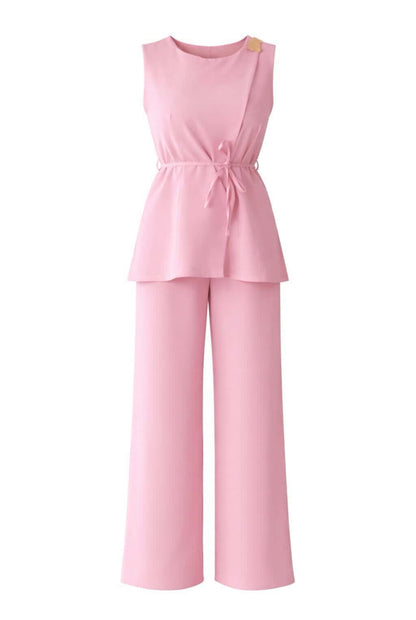 Conjunto chaleco hebilla