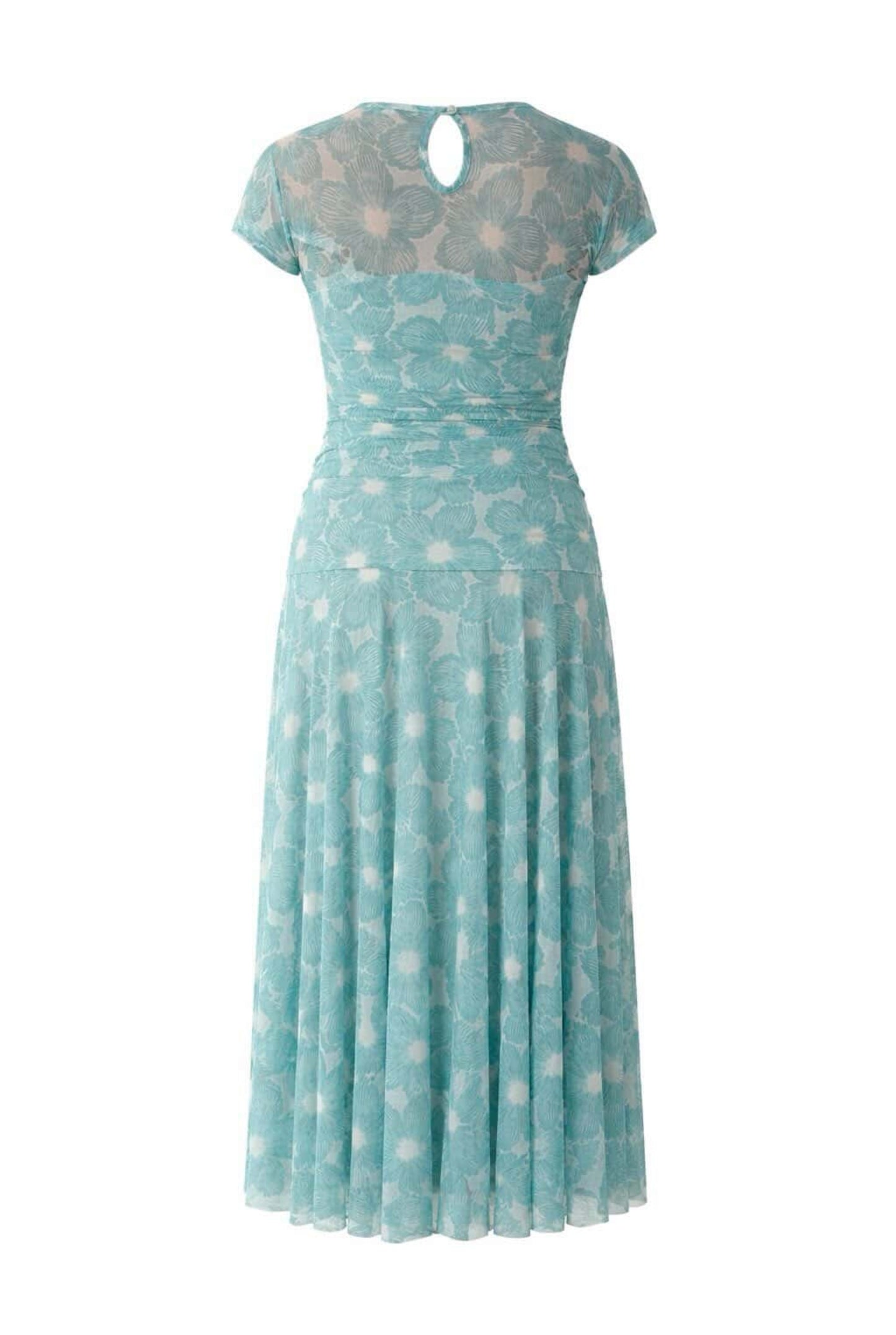 Vestido tul estampado floral