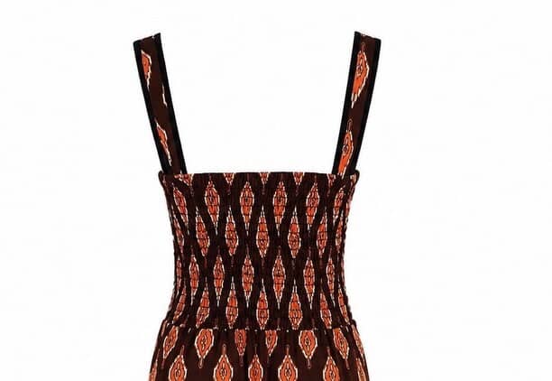 Vestido  estampado vintage