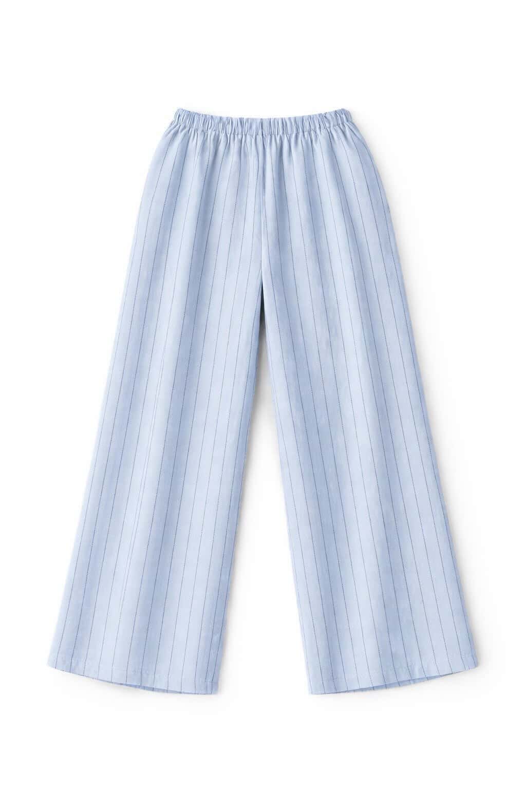 Pantalón lino fluido