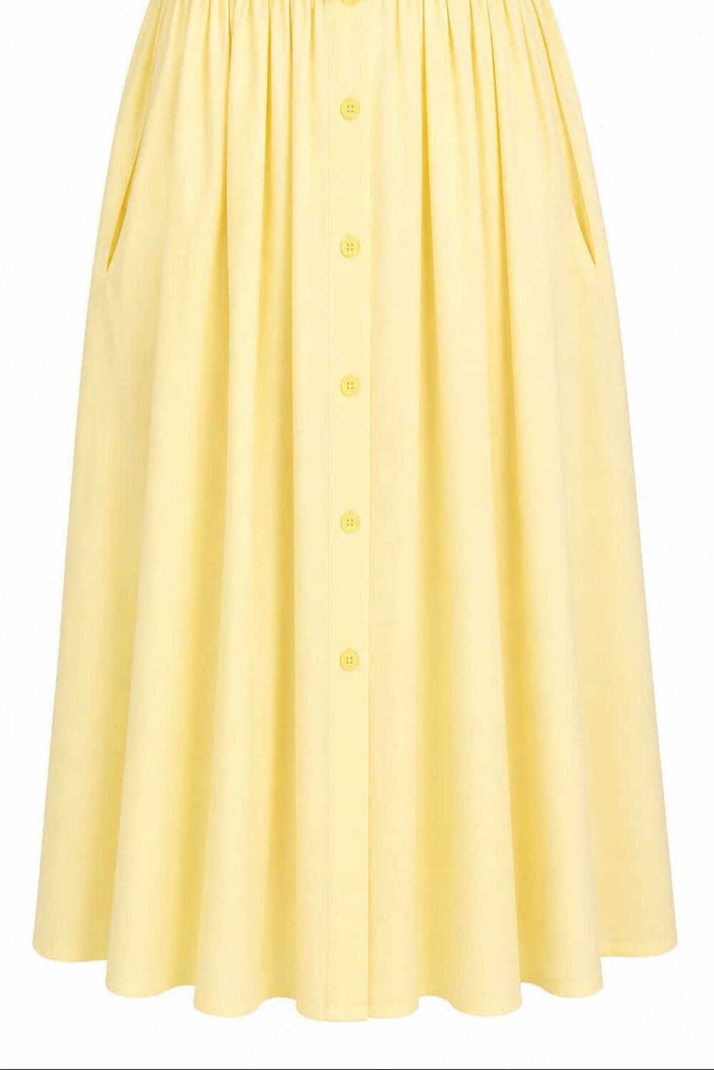 Vestido camisero con cinturón.