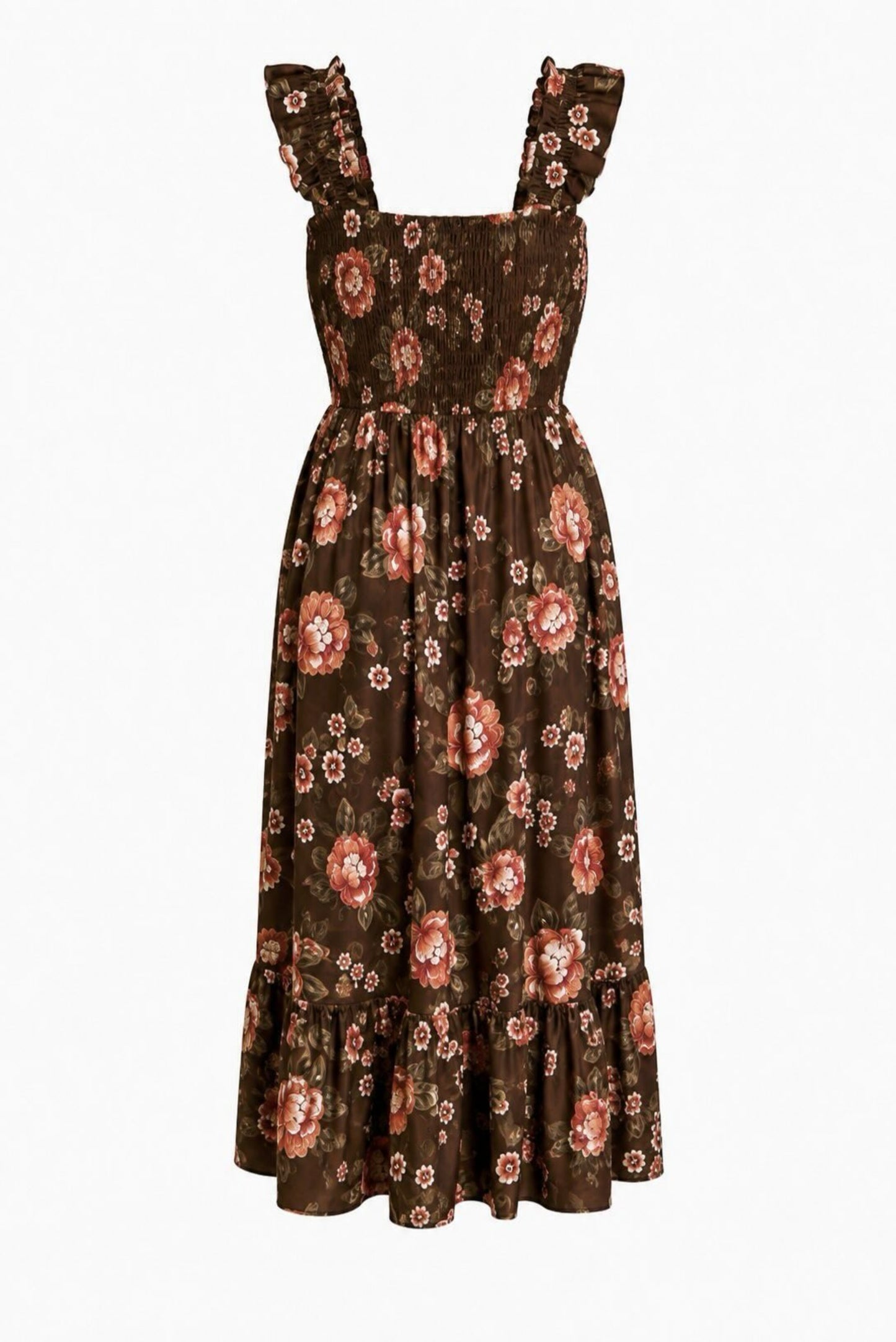 Vestido largo floral