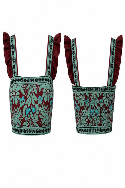 Conjunto estampado floral
