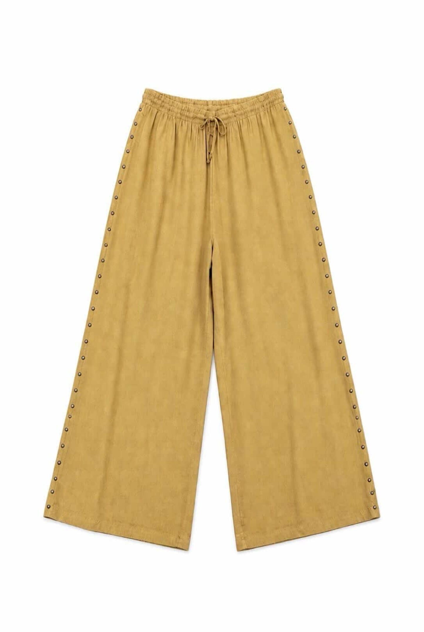 Pantalón fluido tachuelas