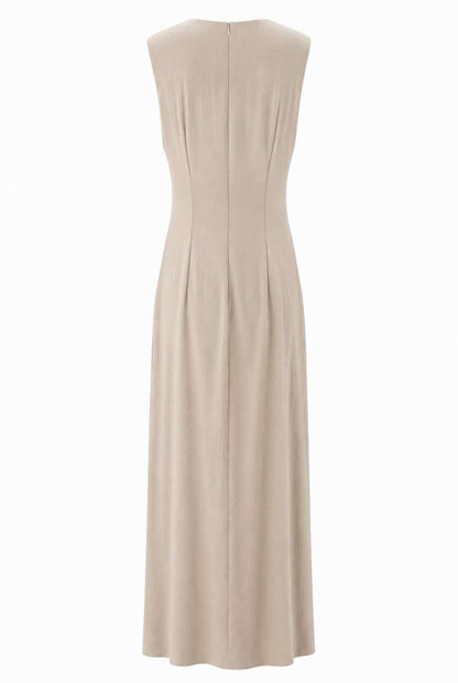 Vestido midi hebilla