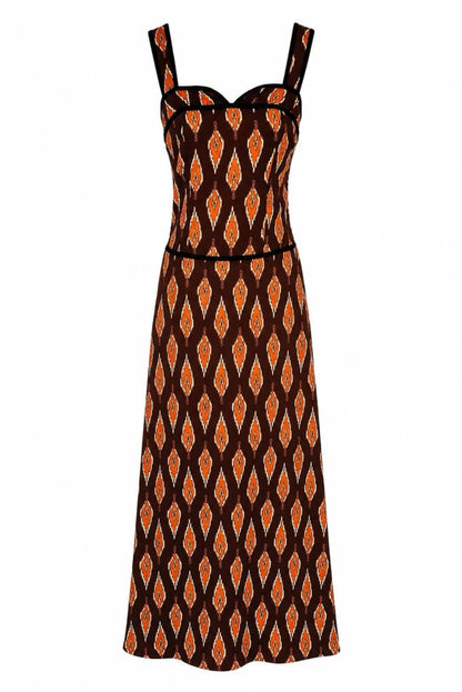 Vestido  estampado vintage