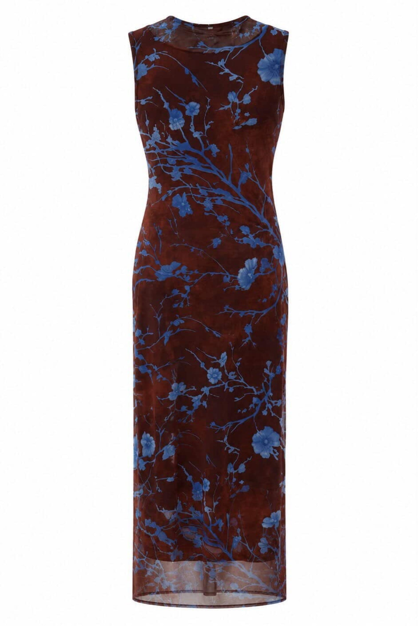 Vestido tul floral