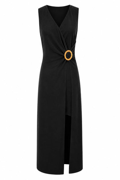 Vestido rústico hebilla